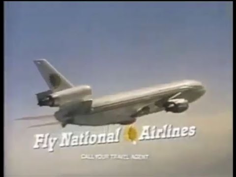 1979 National Airlines DC-10 Commercial