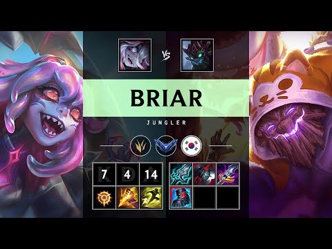 Briar Jungle vs Maokai - KR Diamond Patch 25.10