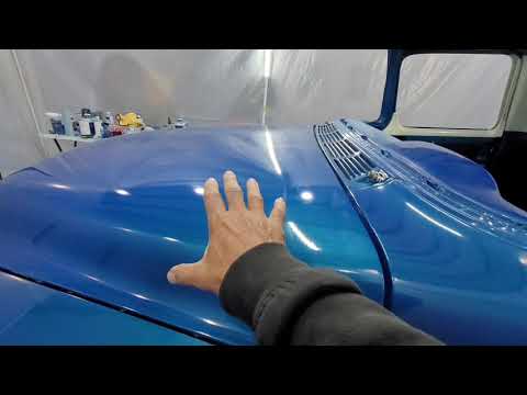 1955 chevy truck build, going over the body alignment of the cab to door to fender to hood