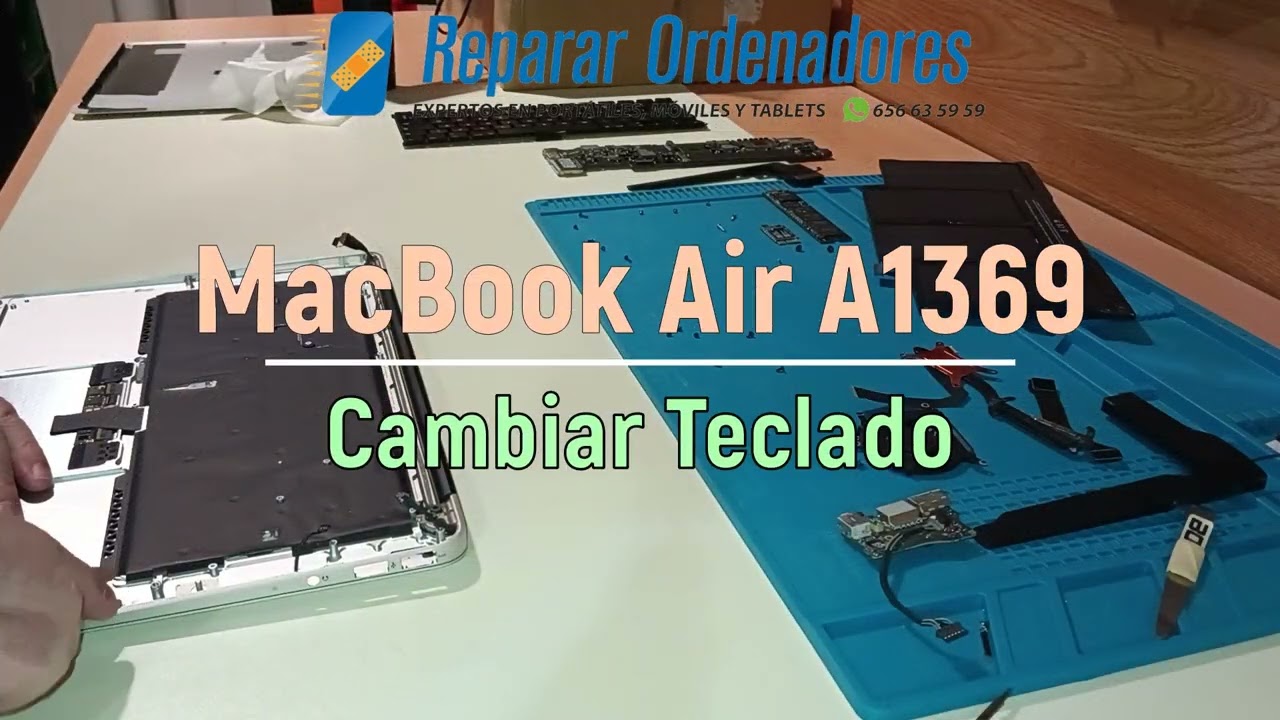 Cambiar teclado MacBook Madrid — Reparar Ordenadores