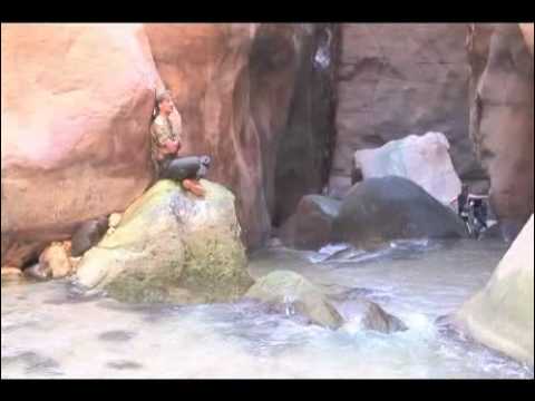 Captainjohn on the Wadi Mujib Nature Preserve