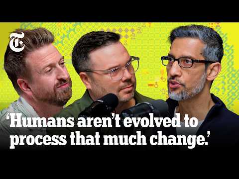 Sundar Pichai on Whether Google Is Falling Behind in A.I.