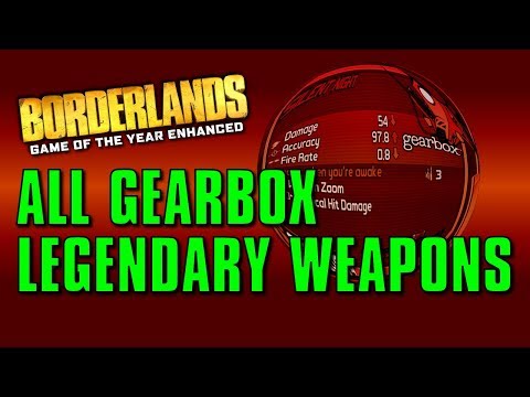 Borderlands GOTY Remastered - ALL GEARBOX LEGENDARIES, Early Game Performance Reviews