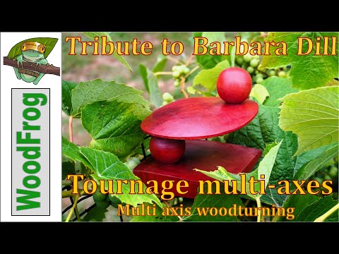 Tournage multi-axes Hommage à Barbara Dill