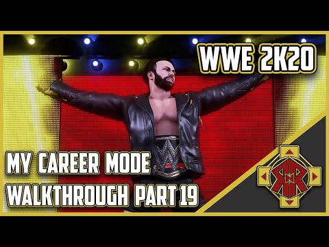 WWE 2K20 My Career Mode Part 19 - WWE Champion - Legend Difficulty - No Commentary