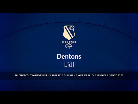 Skrót spotkania Dentons - Lidl ( Legia Biznes Cup Zima 2022 )