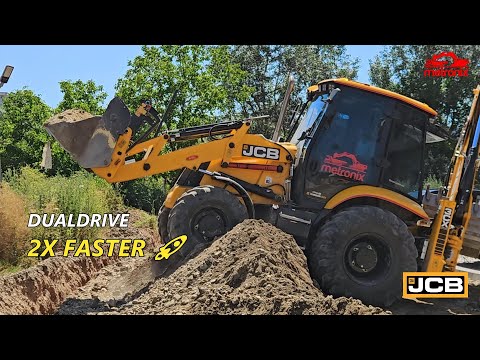JCB 3CX Dualdrive: The System That Makes Your Jobsite 2x Faster