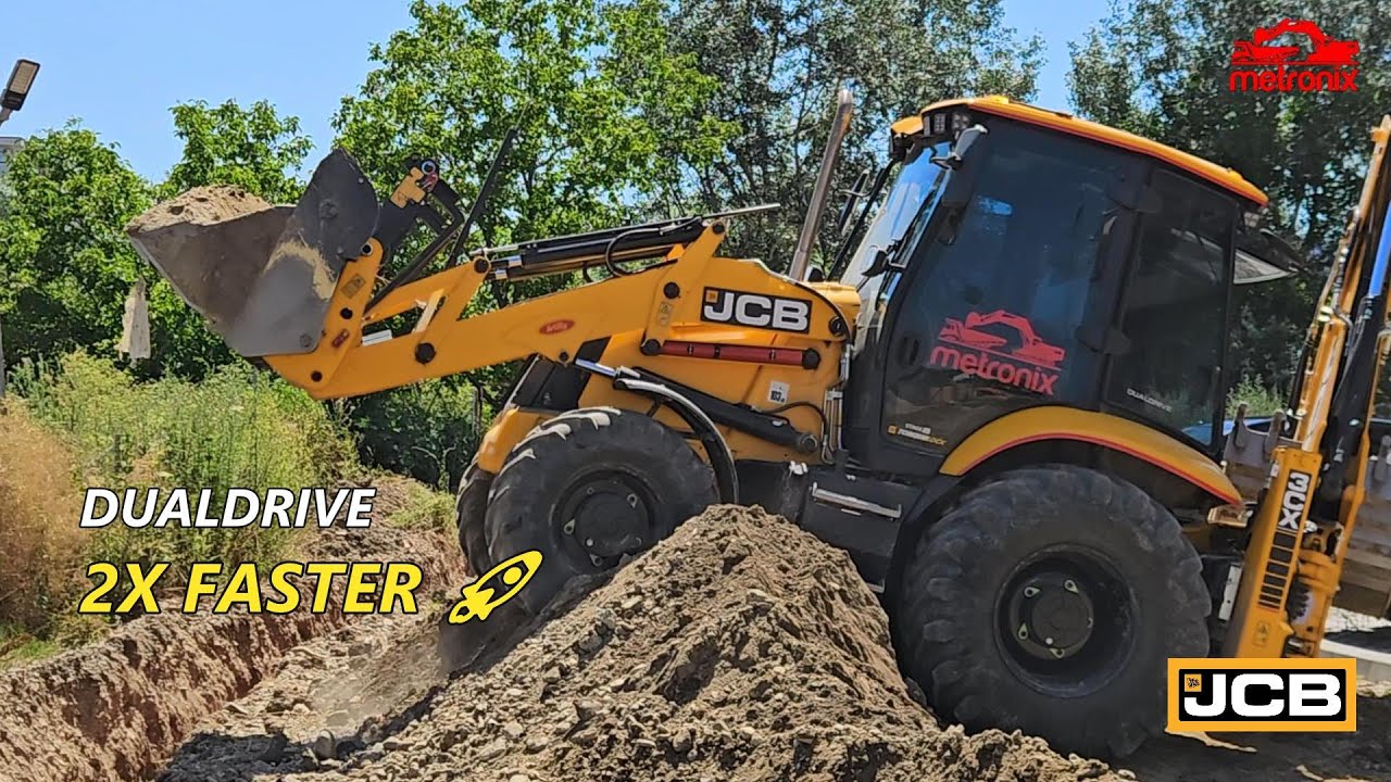 JCB 3CX Dualdrive: The System That Makes Your Jobsite 2x Faster
