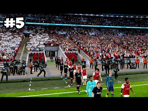 PES 2020 ARSENAL CAREER MODE #5 - FA Cup Final (with Facecam)