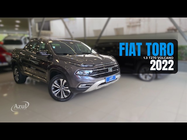Vídeo FIAT TORO 1.3 TURBO 270 FLEX VOLCANO AT6