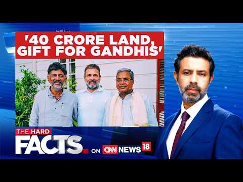 BJP Alleges ‘Land Grab’ After 24 CA Plots Allotted to Congress Bhavan Trust in Karnataka | News18