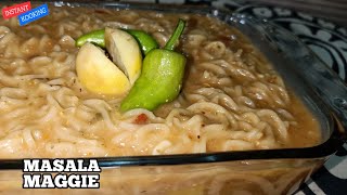 Masala Maggie Recipe | Maggie Masala Noodles | Secret Maggie Noodles | Instant Cooking