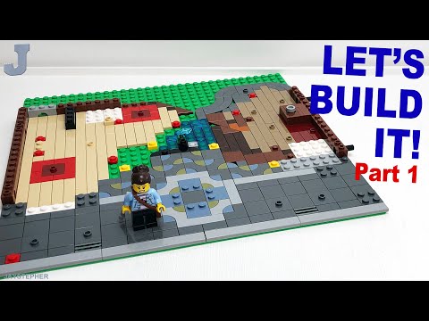 LEGO Icons 2026 Shopping Street 11371 Unboxing & Build Part 1
