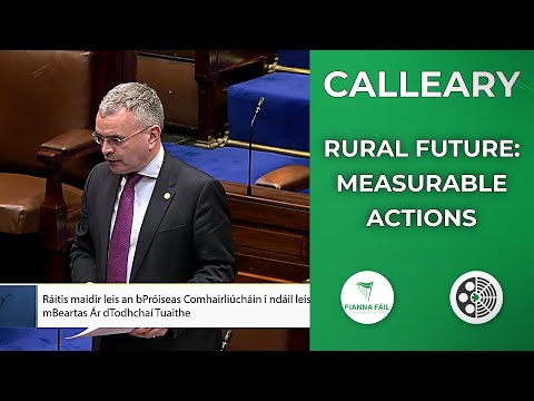 Dara Calleary: Rural Future Needs Measurable Action