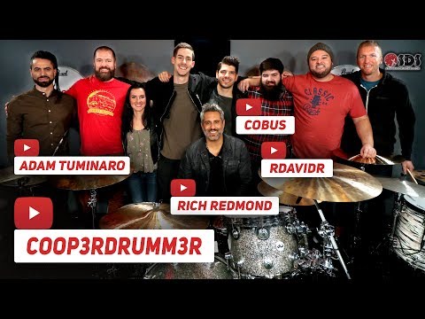 WORLD'S BIGGEST ONLINE DRUM COLLAB? - 2M SUBS LIVE DRUM COVER