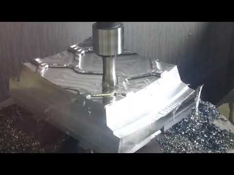 DMG MORI - DMU 85 FD High speed cutting gopro #cnc #milling #Fräsen