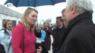 preview picture of video 'Ontvangst Minister Schultz in Zuidplas (Schonere IJssel)'