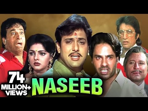 Naseeb Hindi Full Movie | नसीब 1997 | Govinda, Mamta Kulkarni, Kader Khan, Rahul Roy, Shakti Kapoor