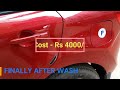 Scratches Dents Repair Of Baleno Car