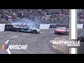 Ross Chastain turns Keselowski on restart at Martinsville | NASCAR