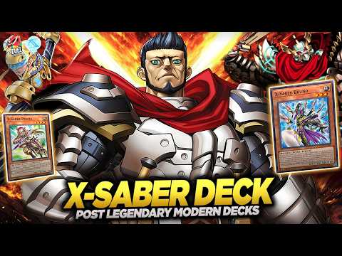Deck X-Saber Post Legendary Modern Decks | MDPRO3 | Replays  & Decklist