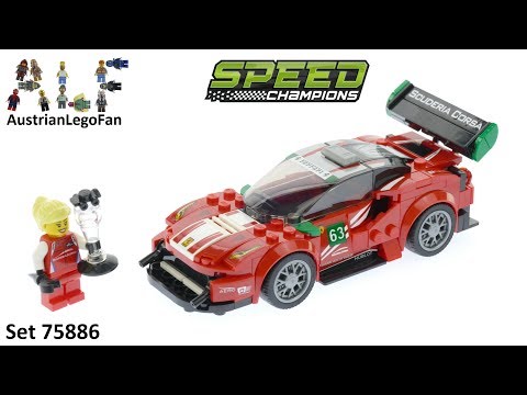 Vidéo LEGO Speed Champions 75886 : "Scuderia Corsa" Ferrari 488 GT3