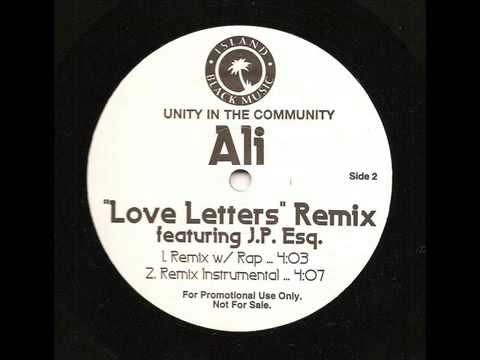 Ali - love letters (featuring J.P. Esq.) (Remix) (1998)85