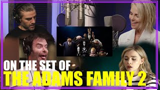 The Adams Family 2 | Behind the scenes with Oscar Isaac, Charlize Theron, Chloë Grace Moretz video