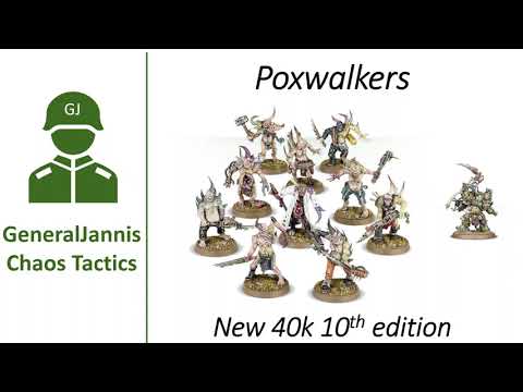 Death Guard Poxwalkers review  -GeneralJannis  - New WH40k 10th edition