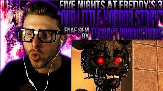 Vapor Reacts #392 | FNAF SONG ANIMATION &quot;Our Little Horror Story&quot; by TFCraft Productions REACTION!