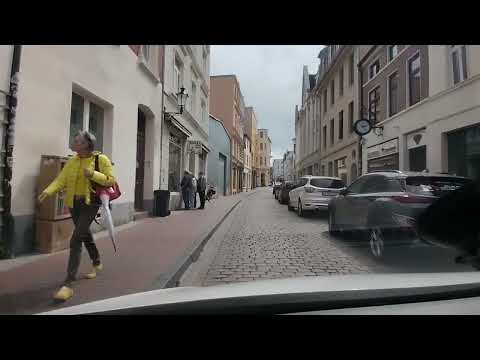 GERMANY. Old town. City views. Driving. Wismar.