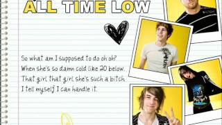 All Time Low - That Girl w./Lyrics