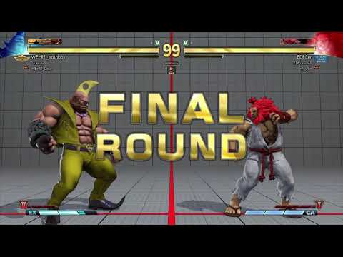 Street Fighter V Trashbox vs Edfcer