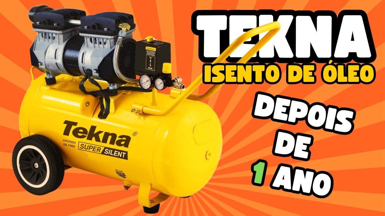 🔴 1 ANO DE USO - COMPRESSOR TEKNA SUPER SILENT (TESTANDO NA PRÁTICA!)