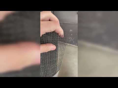 Сетка (для сушки семян тыквы) рифленая плетеная оцинкованная 5-5-0.8мм - фото 1 - id-p2999653286