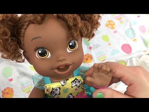 Baby Alive My Baby All Gone Doll Unboxing and Feeding Green Veggies with Explosive Diaper! Video