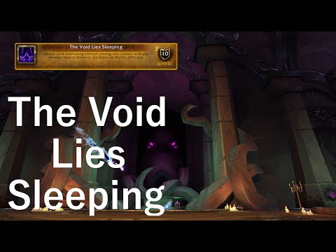 The Void Lies Sleeping Solo | Glory Of The Wartorn Hero | BFA | Achievement Guide