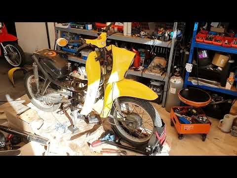 Simson Schwalbe KR51/2 mit Motorumbau aus der KR51/1 und wilden Haltern - Vorstellung