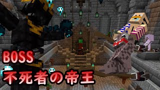 (魔法MOD)空飛ぶ箒で冒険！不死者の王と対決！4#minecraft #mod #java