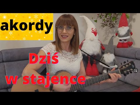Dziś w stajence - wesoła kolęda - Piosenki religijne z gitarą - Marzena Palka - Zaśpiewajmy kolędę