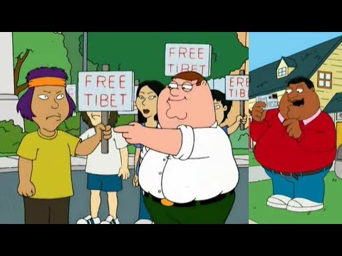 Family Guy Cutaways 2x08 - Free Tibet / Fat Albert