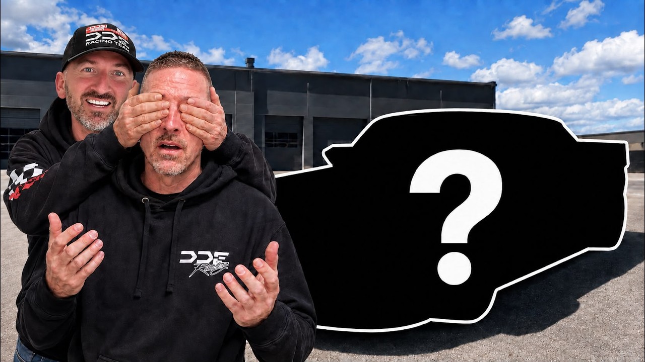 Surprising Damon with 1/1 Gymkhana Ford! *FULL SEND*