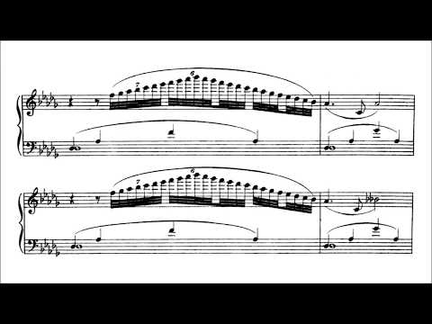 Vasily Kalinnikov - Elégie for piano in B-Flat minor (1894) [Score]