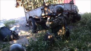 Бои в Иловайске Донецкой области - Видео онлайн