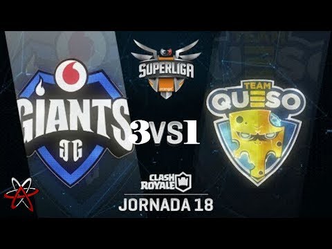 Vodafone Giants vs Team Queso 3-1 | SLO | Clash Royale