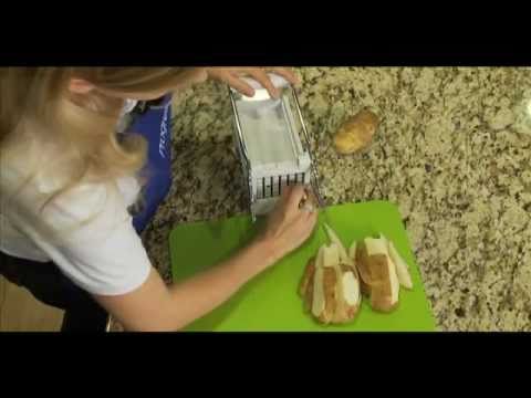 Cooking Demo - Jumbo Potato Cutter - Progressive International