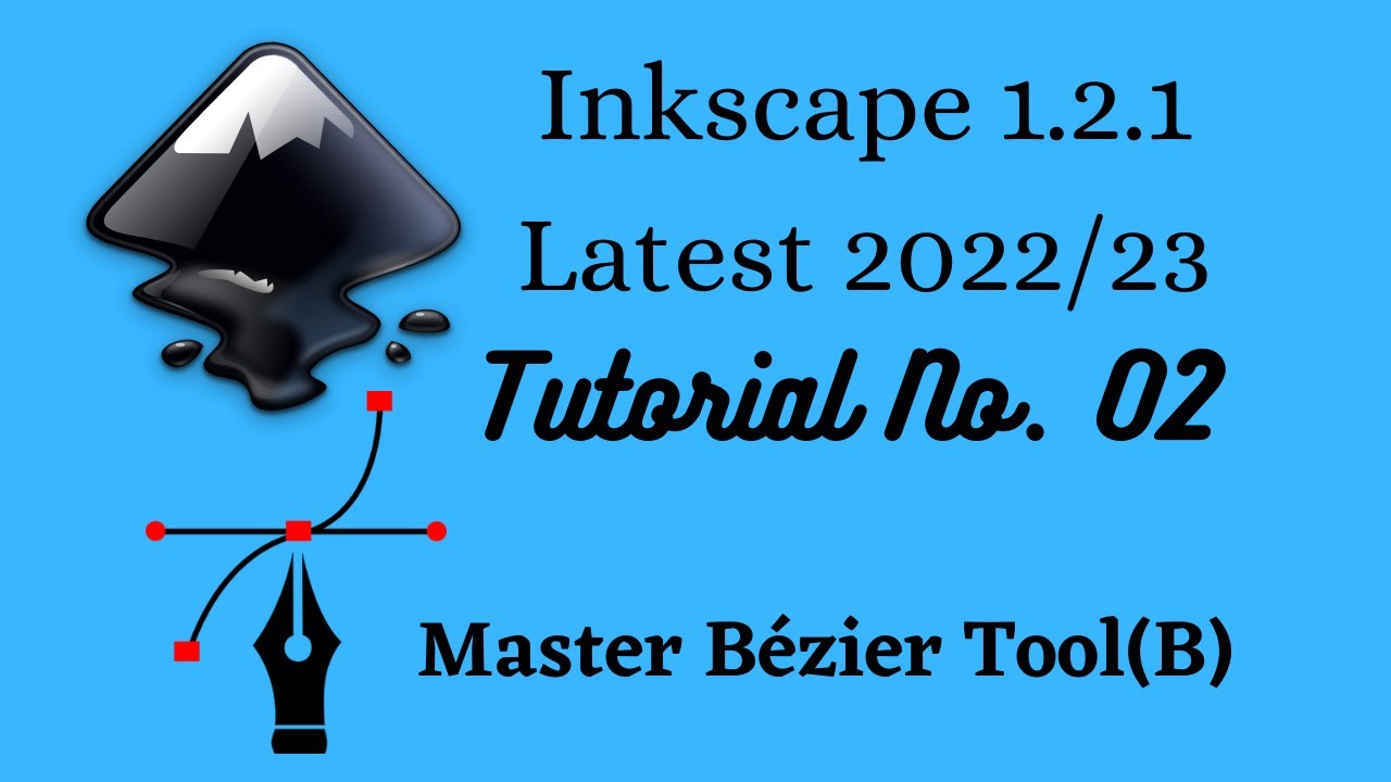 How to use Bézier/Pen tool of Inkscape - Zero to Hero. The most important tool in Graphic Designing