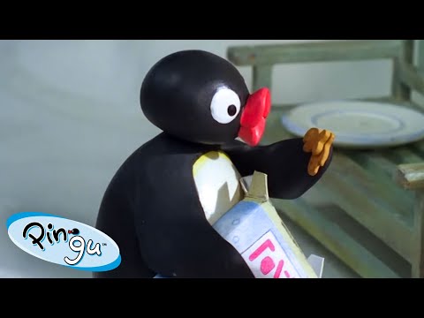 Pingu Eats All The Food! 🐧 | Pingu – Official Channel | Cartoons For Kids - Kids (0-4), Kingdom Kids Zone - Pingu - Official Channel