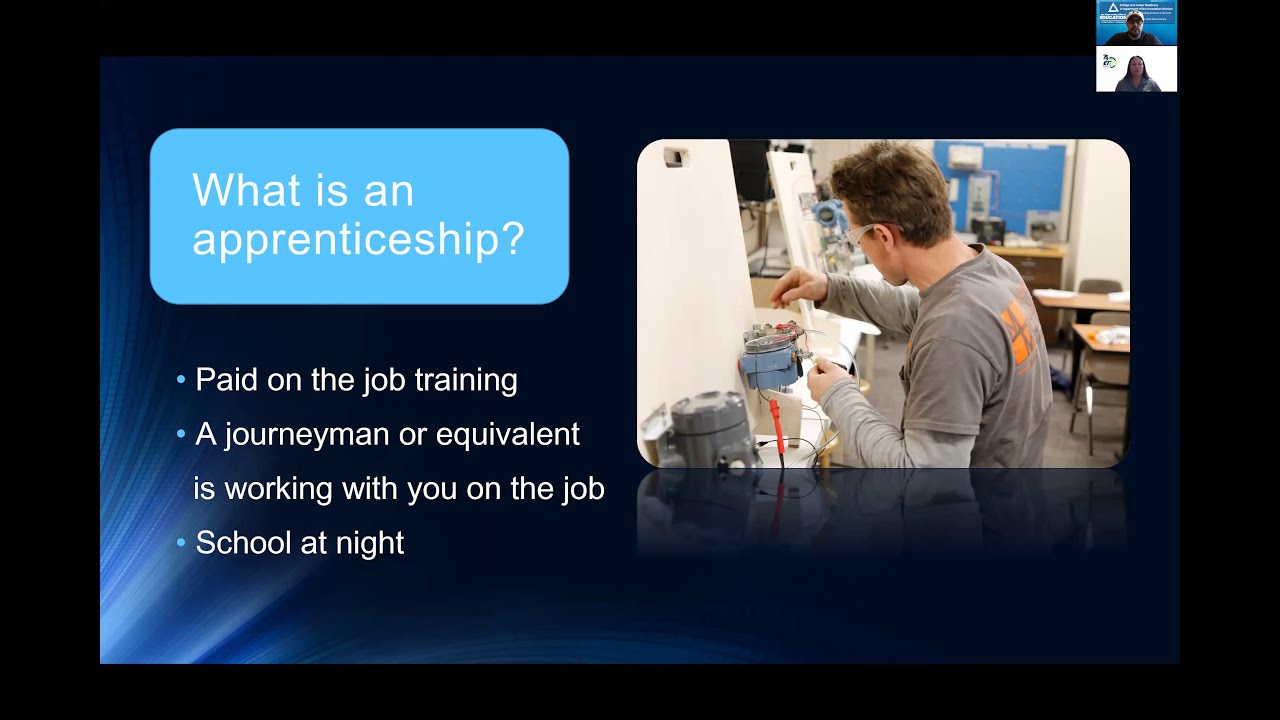 Apprenticeship Opportunities ~ Virtual Presentation