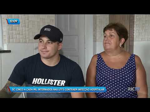 Cinco a cada mil internados nas UTI's em SC contraem infecção hospitalar